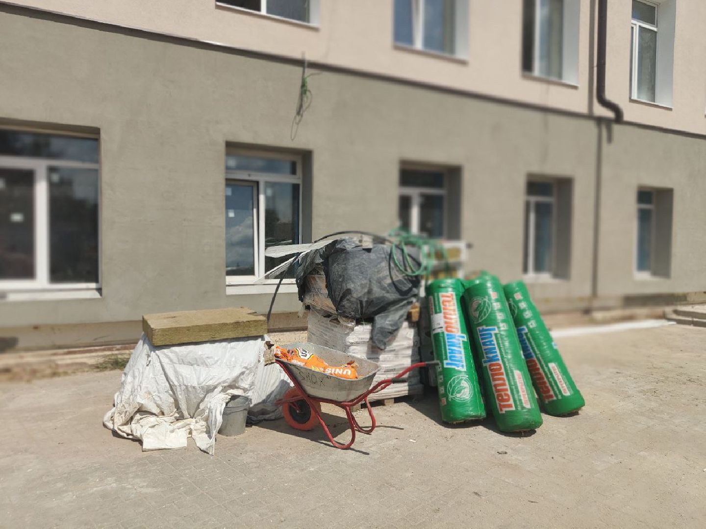 ремонт школы 2, Домодедово, 1 сентября,