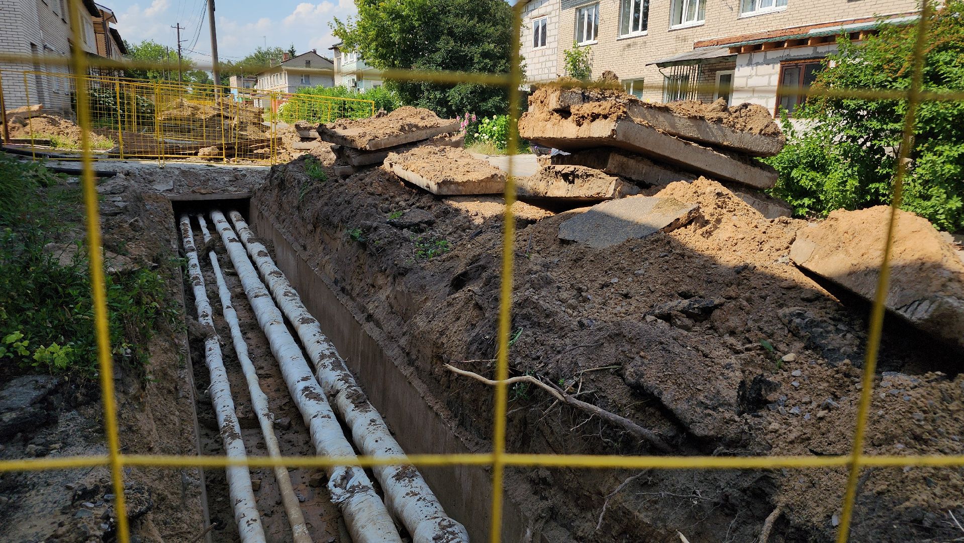 жкх, замена теплосетей, система отопления, Лосино-Петровский,