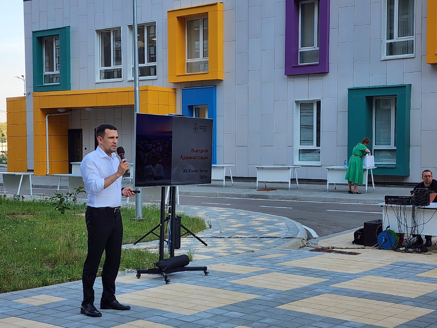 выездная администрация, ленинский городской округ, станислав каторов, жк южная битца, глава муниципалитета, встреча с жителями,