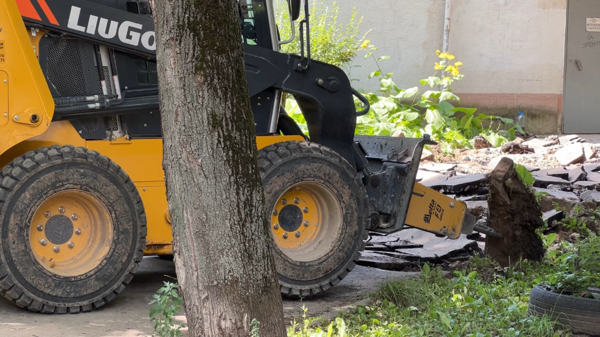 химки, благоустройство, благоустройство двора, ремонт дорог во дворах, замена асфальта,