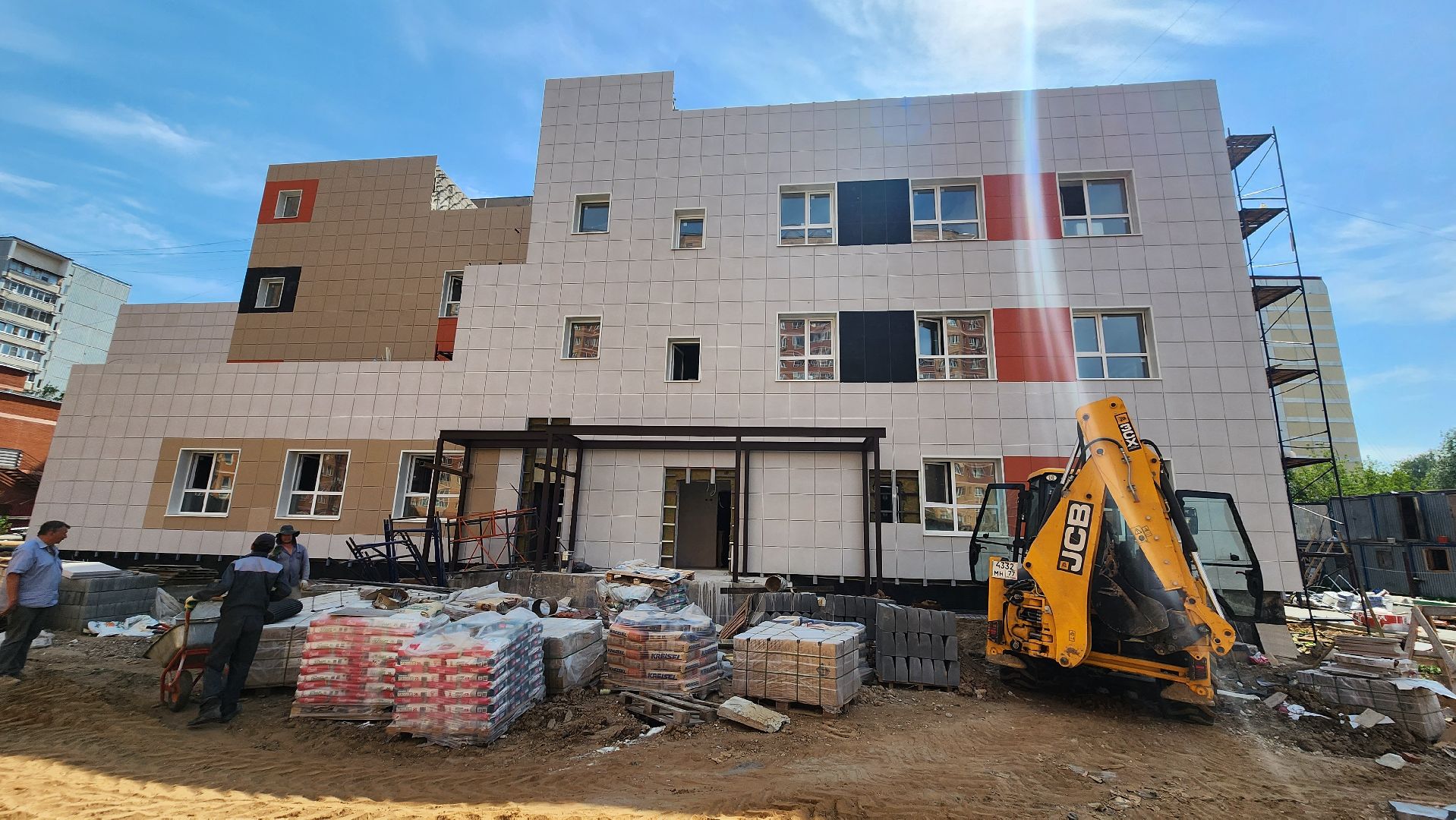 Детский сад, Строительство, Лобня,