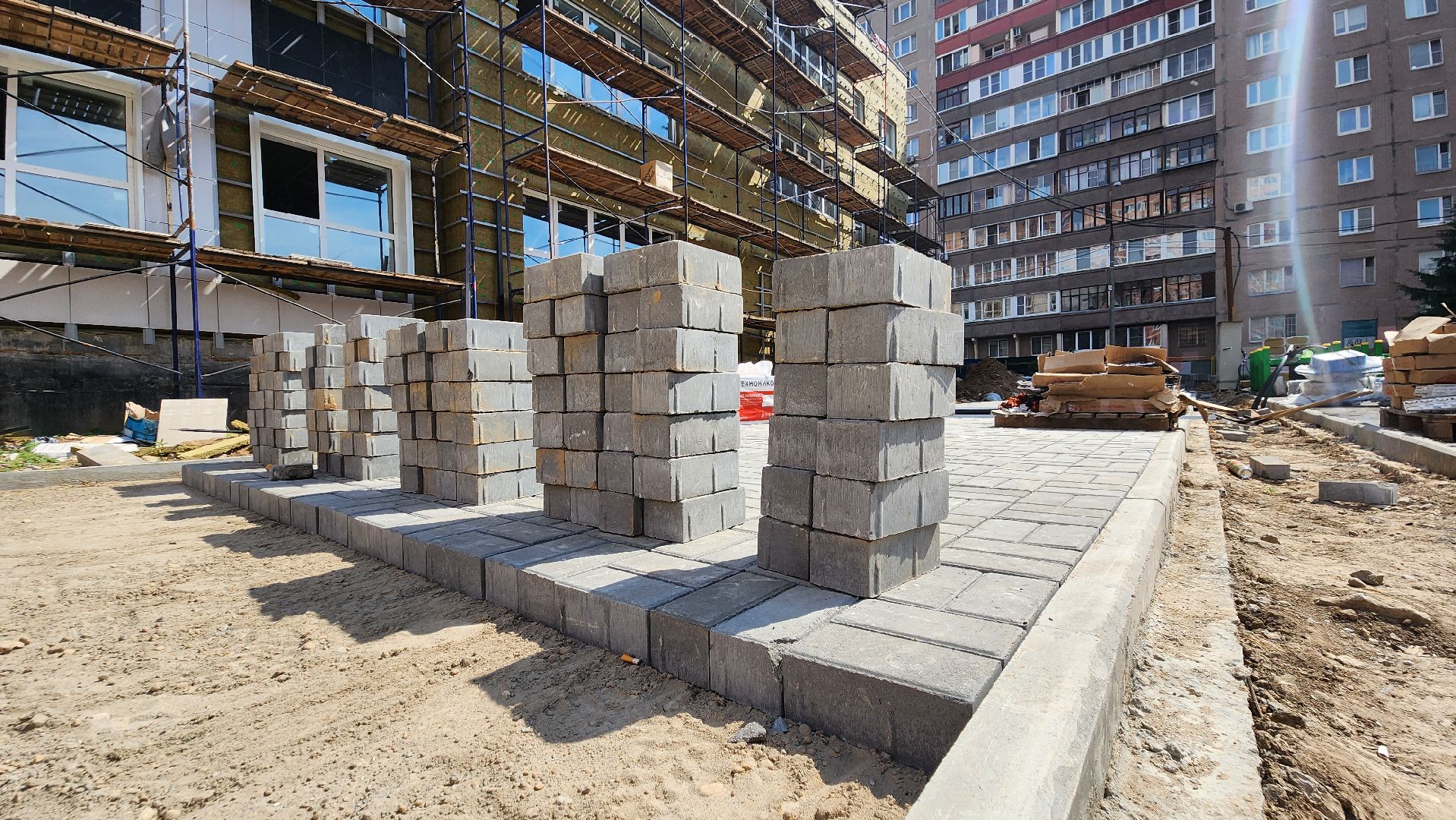 Детский сад, Строительство, Лобня,