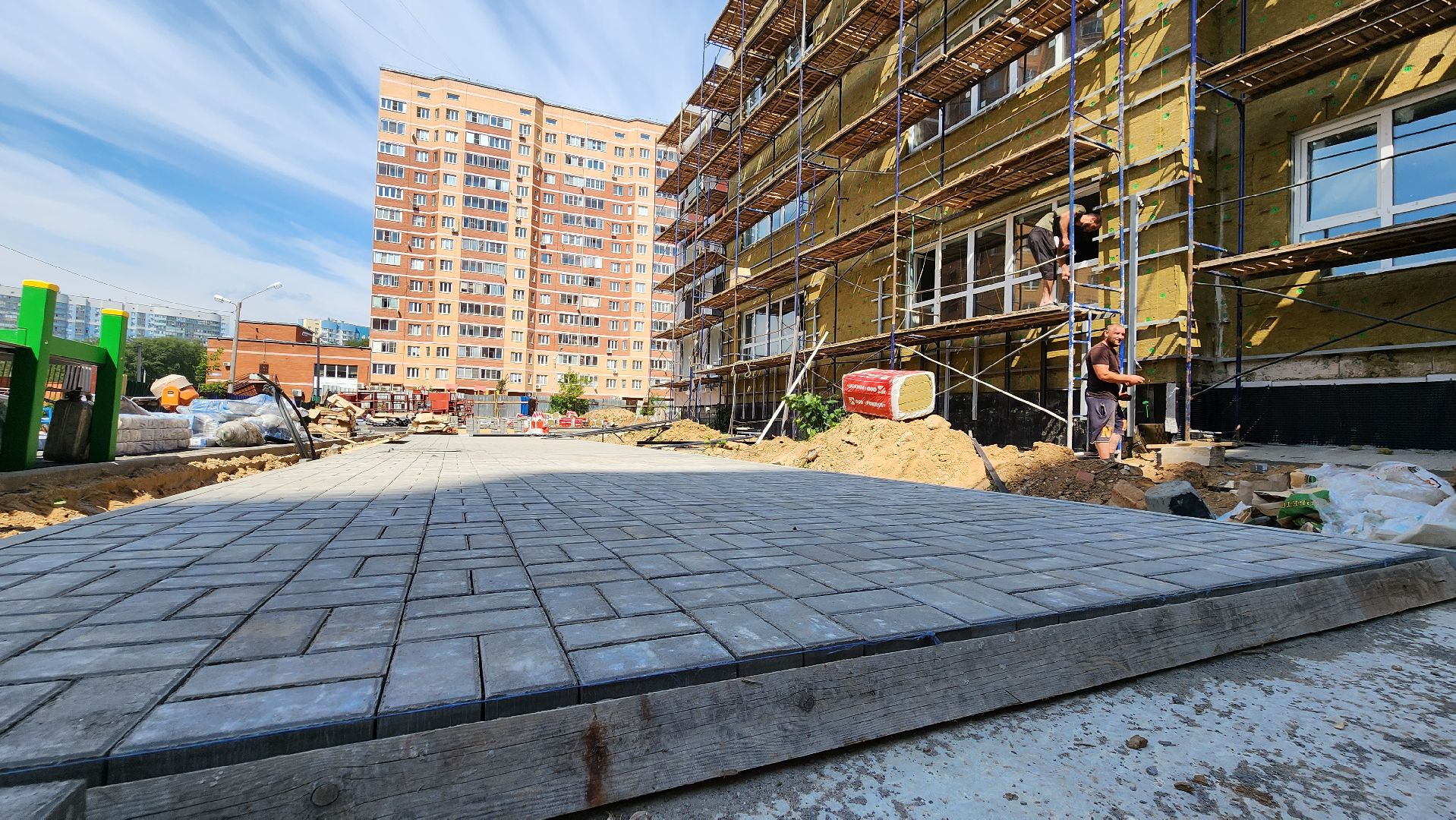 Детский сад, Строительство, Лобня,