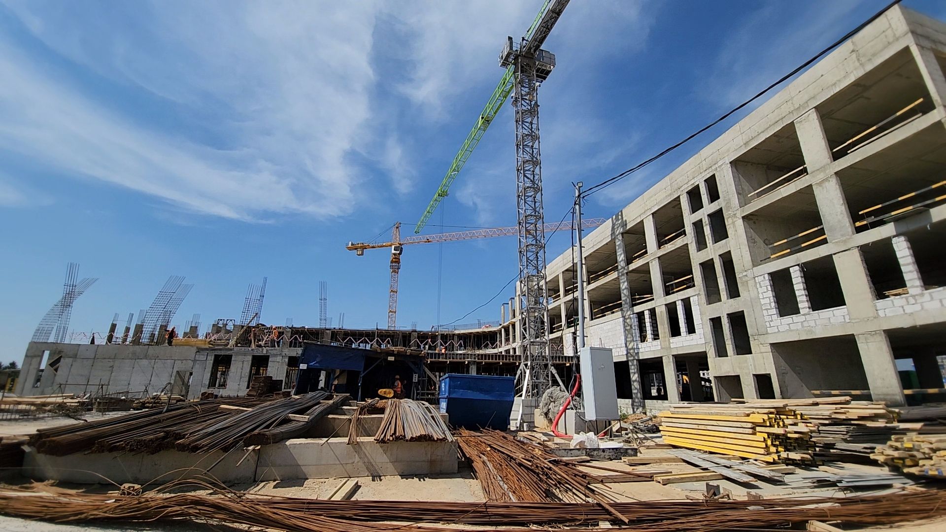 Одинцово, Лайково, школа, строительство, клинкер,