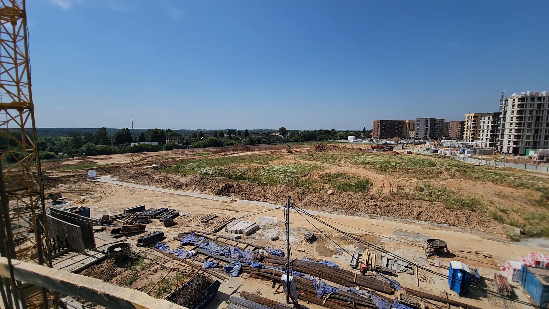 Одинцово, Лайково, школа, строительство, клинкер,