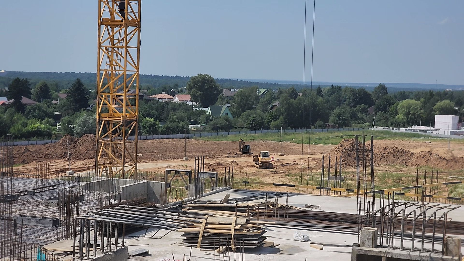 Одинцово, Лайково, школа, строительство, клинкер,