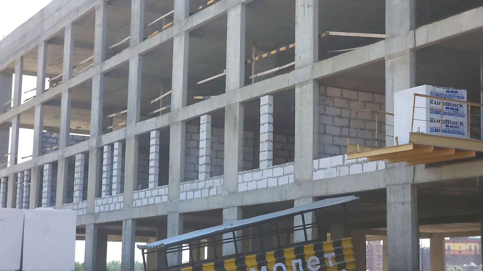 Одинцово, Лайково, школа, строительство, клинкер,