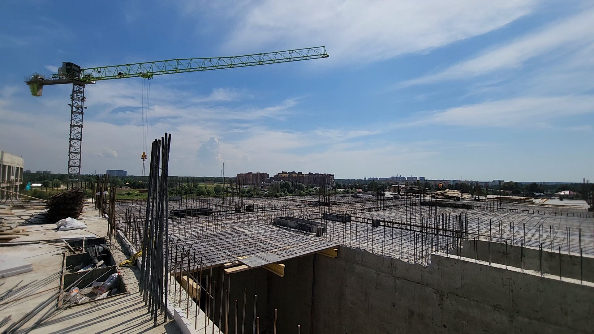 Одинцово, Лайково, школа, строительство, клинкер,