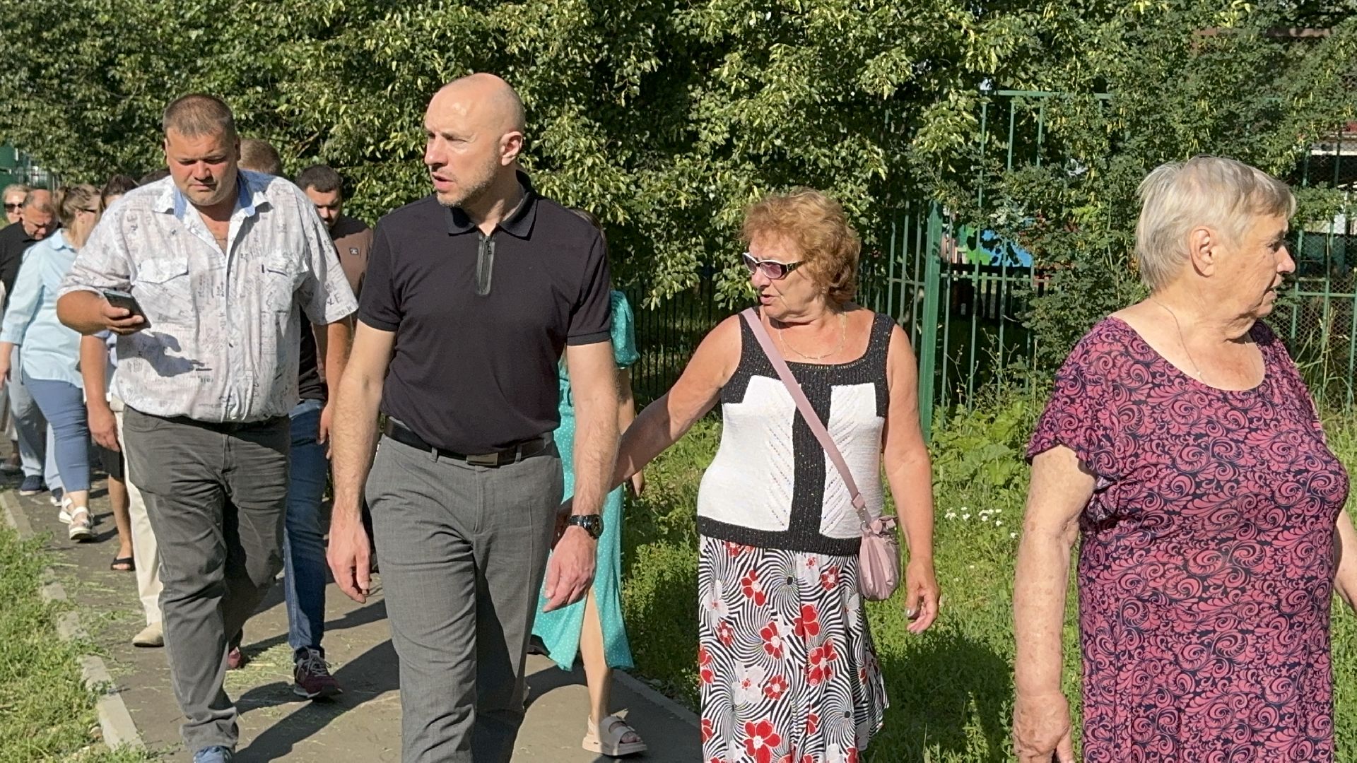 Солнечногорск, Благоустройство, Жители, Уборка дворов, обход территории,