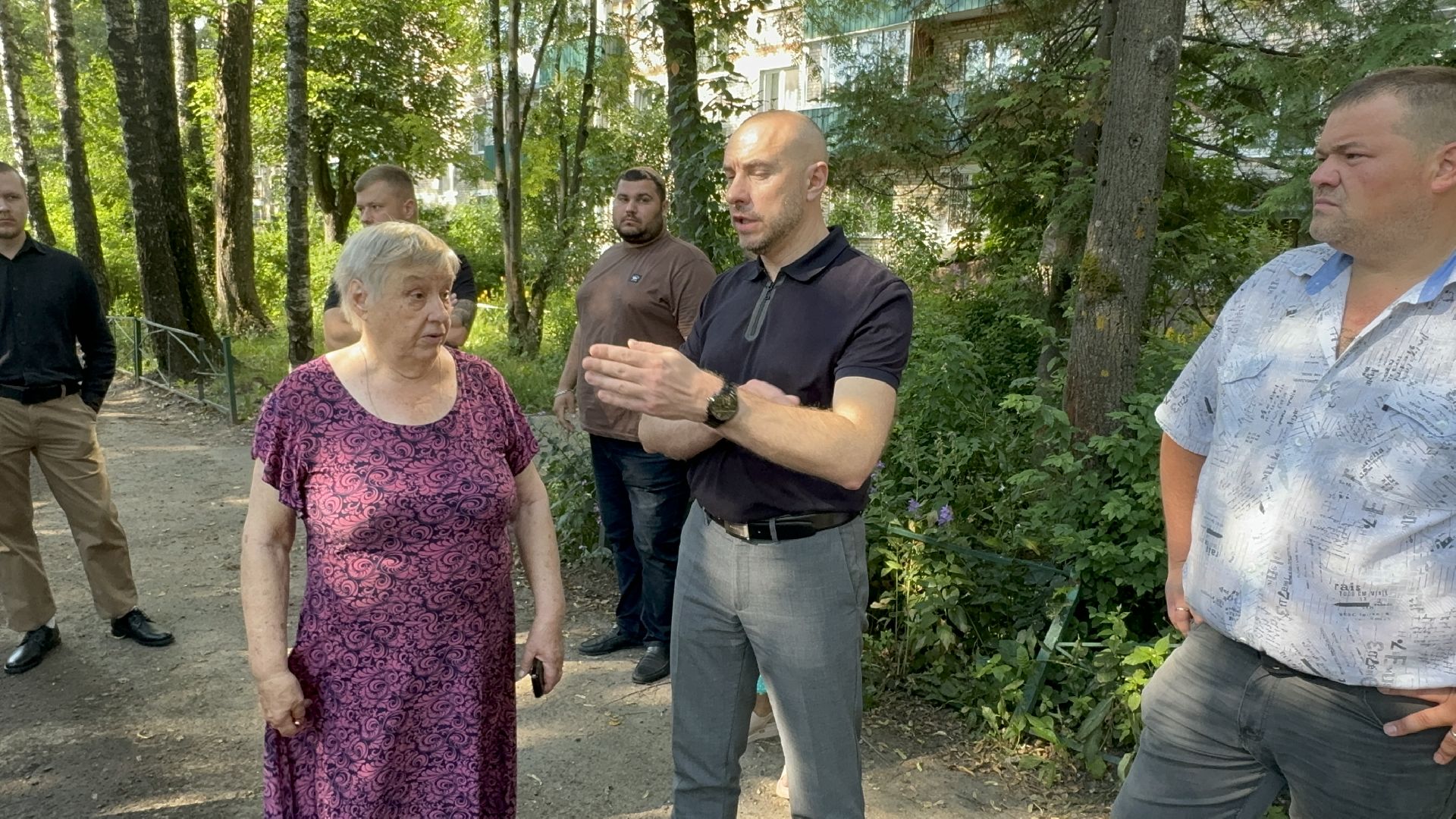 Солнечногорск, Благоустройство, Жители, Уборка дворов, обход территории,