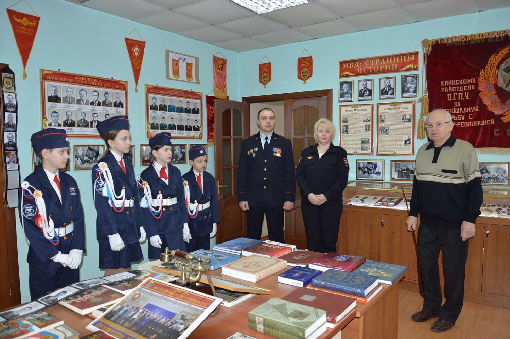 Клин, дети, музей