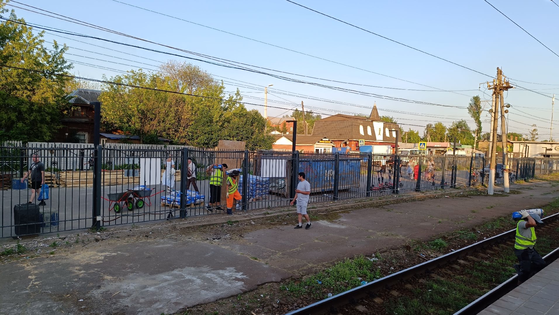 ж/д, мост, лобня, ремонт,