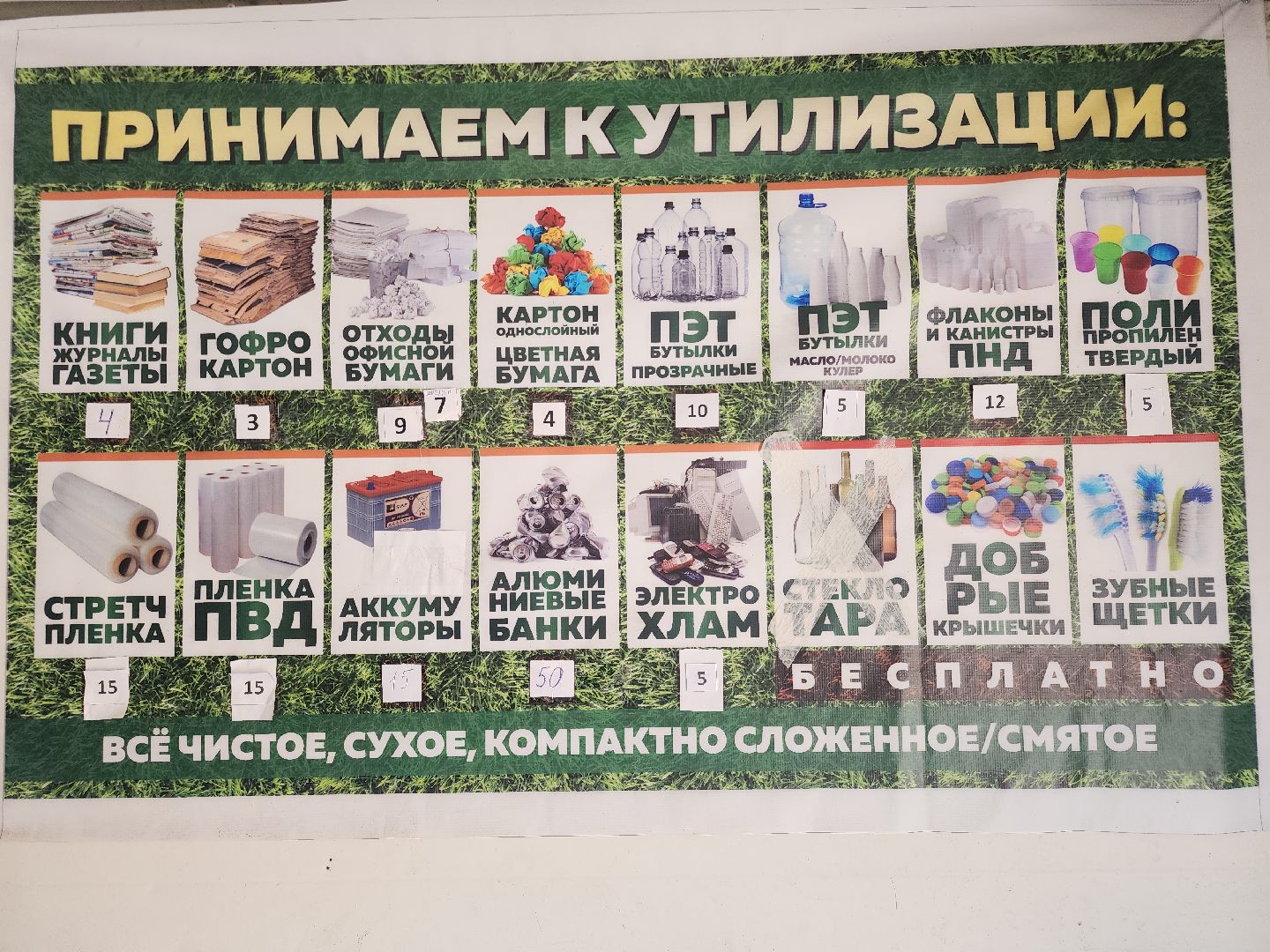 Звенигород, раздельный сбор мусора,