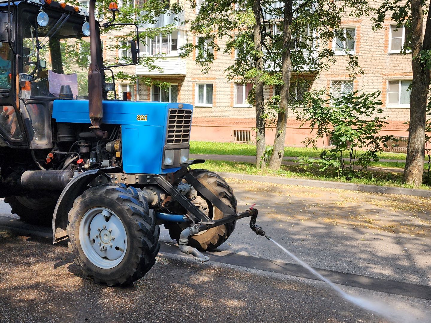 красноармейск, г.о. пушкинский, полив дорог, городское хозяйство,