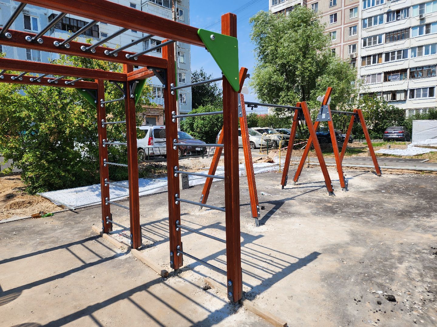 Чехов, благоустройство, дворовая территория, формирование комфортной городской среды, проезды, тротуары, детская площадка, спортивная площадка, тренажерный комплекс,