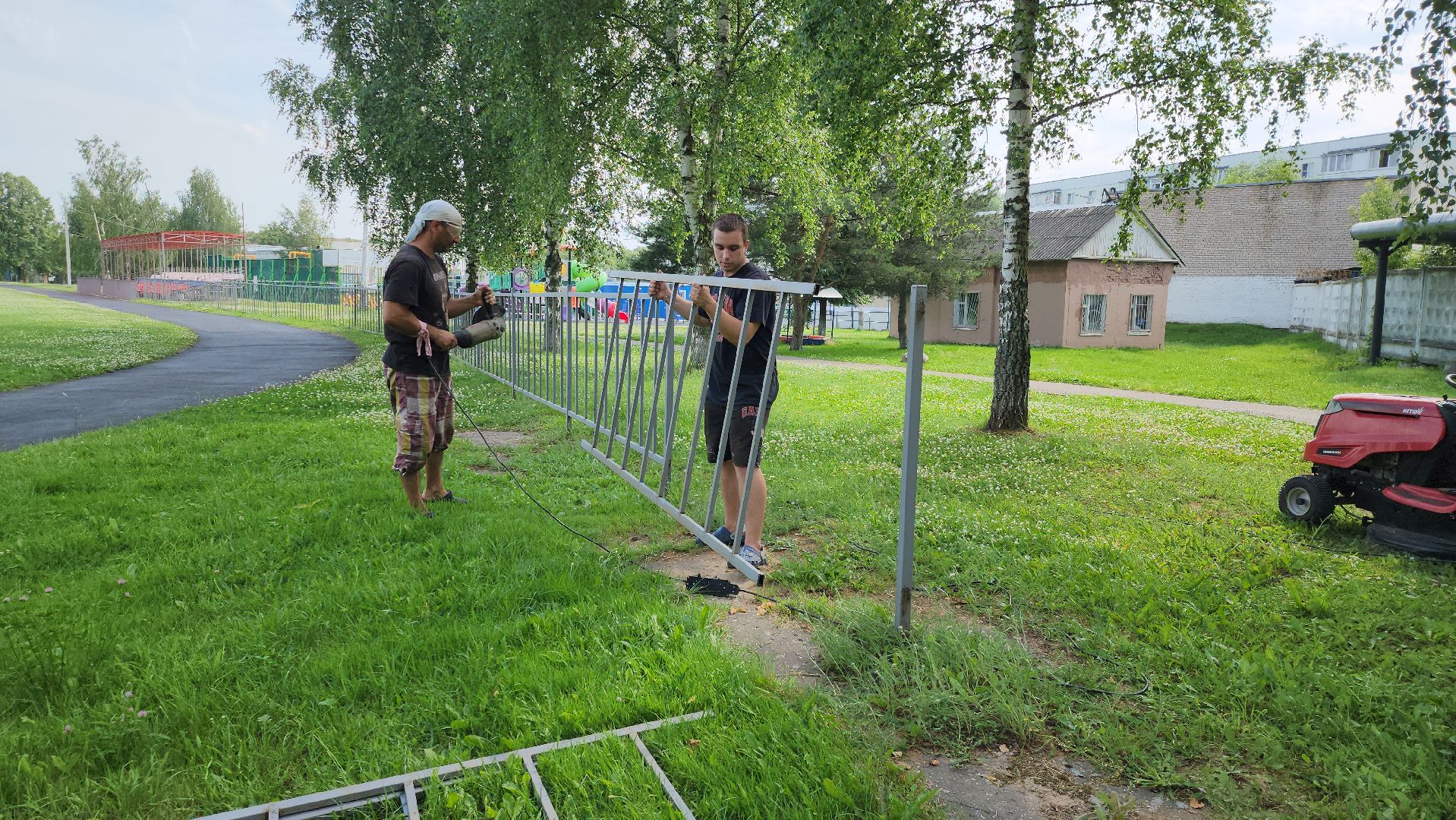стадион, стадион урожай, Ремонт стадиона, руза, рузский городской округ, московская область, подмосковье,