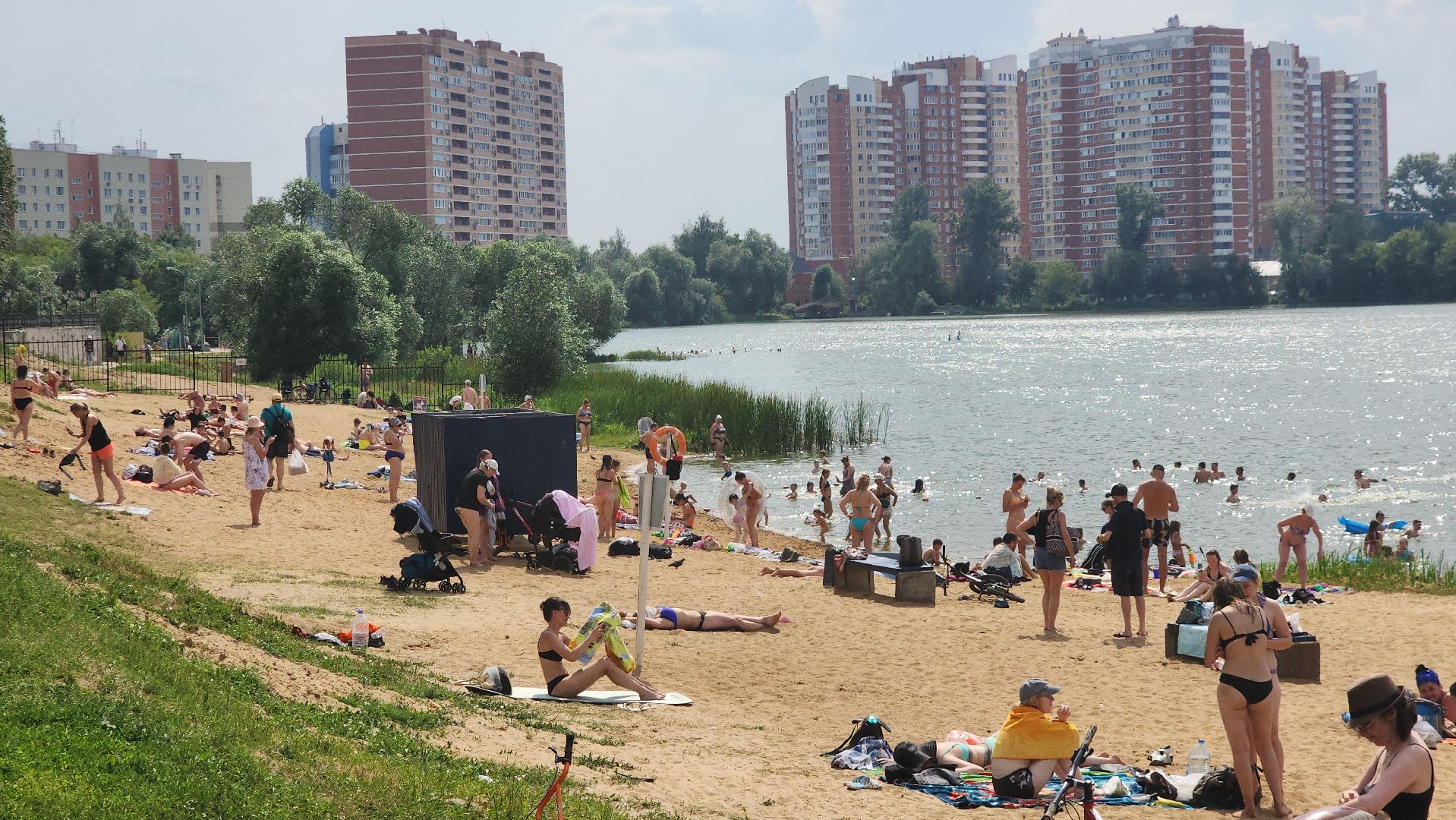 пушкино, пляж, отдых на воде, спасатели, правила безопасности, купания,происшествия,