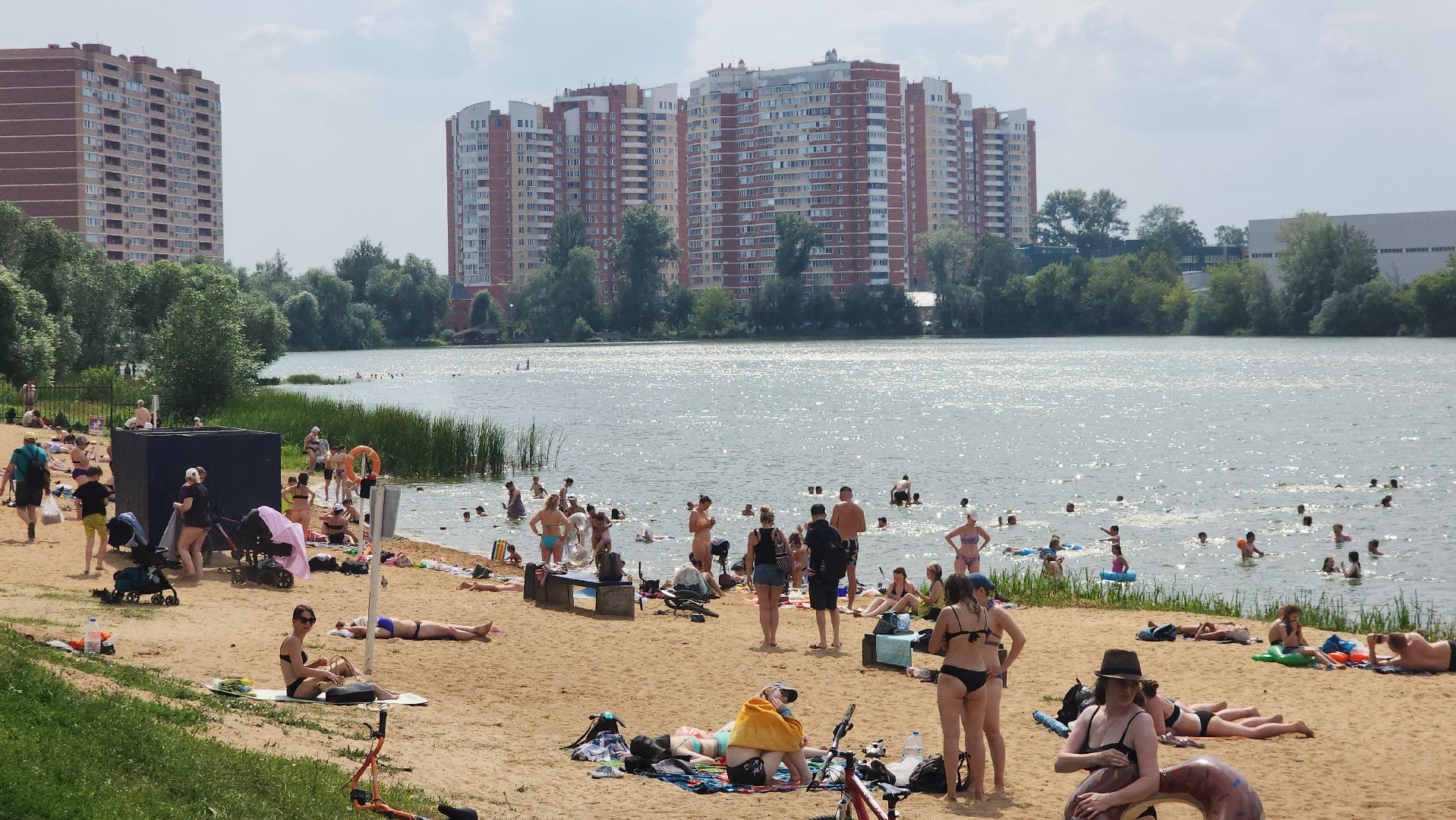 пушкино, пляж, отдых на воде, спасатели, правила безопасности, купания,происшествия,