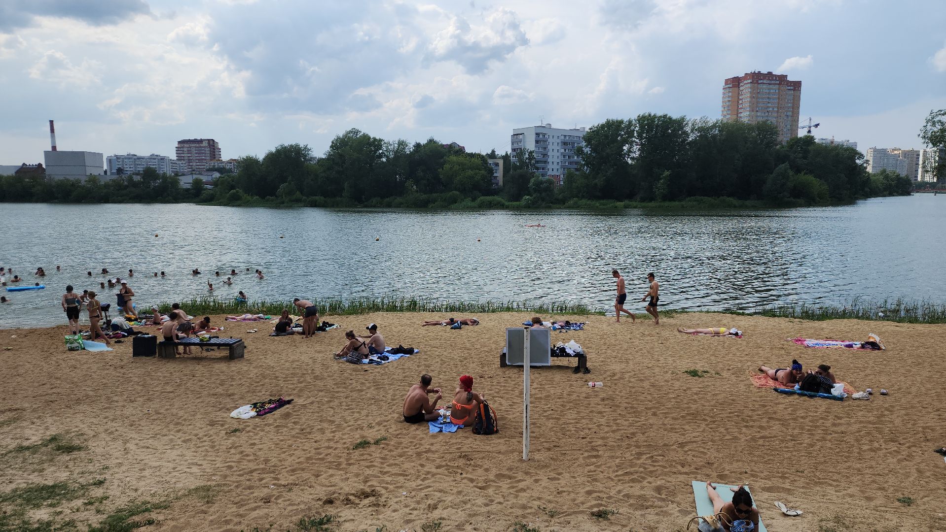 пушкино, пляж, отдых на воде, спасатели, правила безопасности, купания,происшествия,