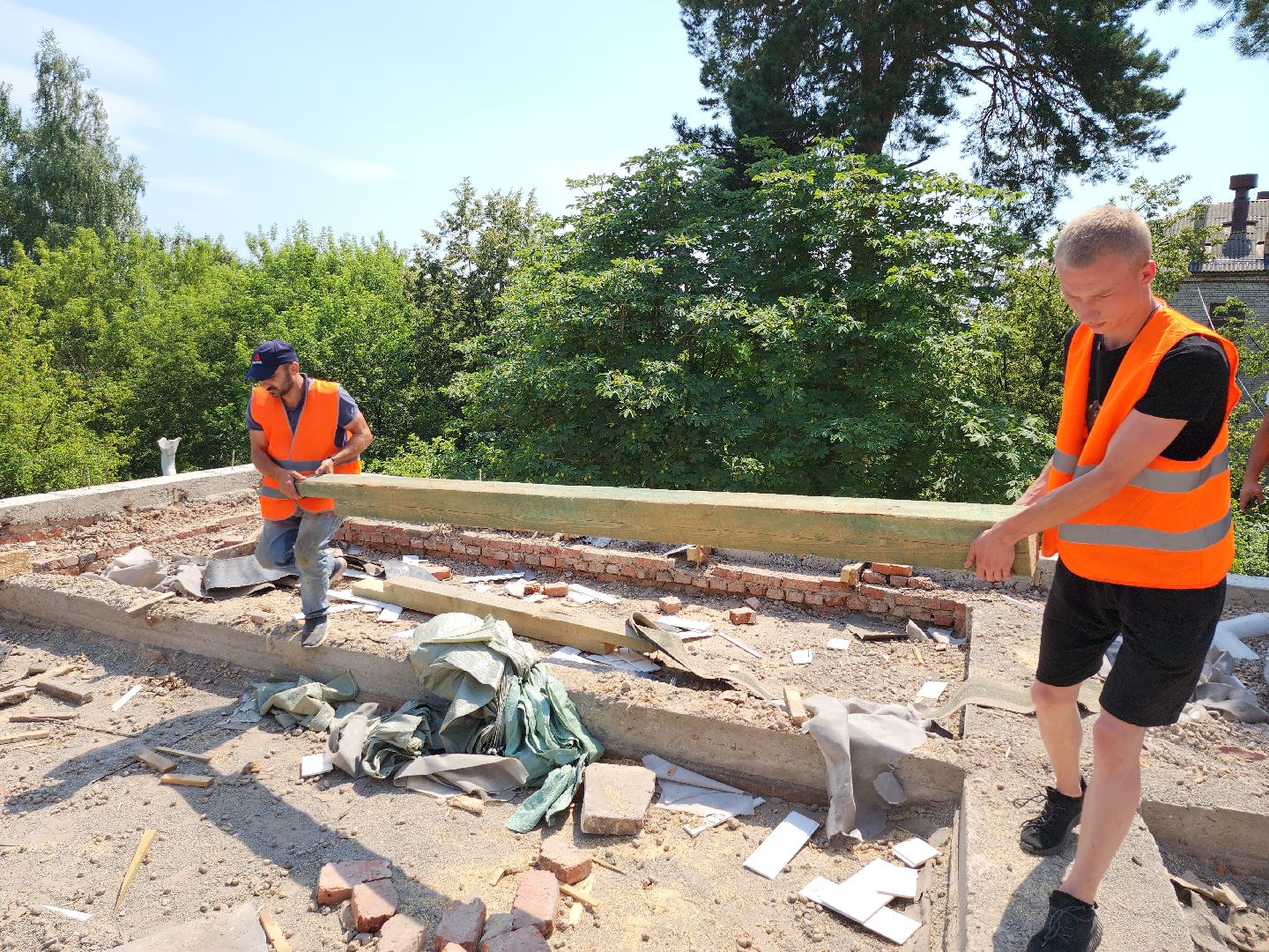 серпухов, подмосковье, капремонт кровли,