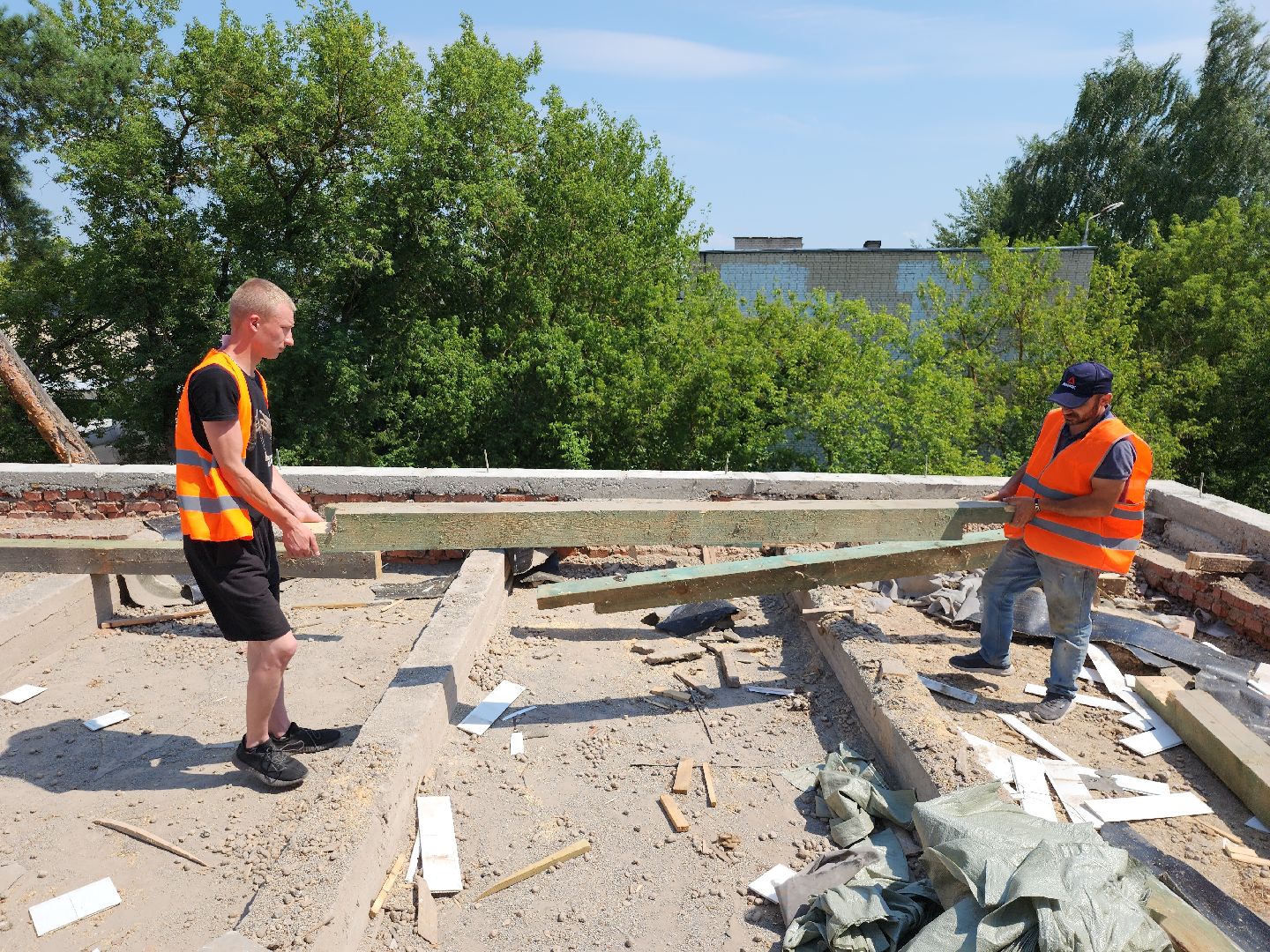 серпухов, подмосковье, капремонт кровли,