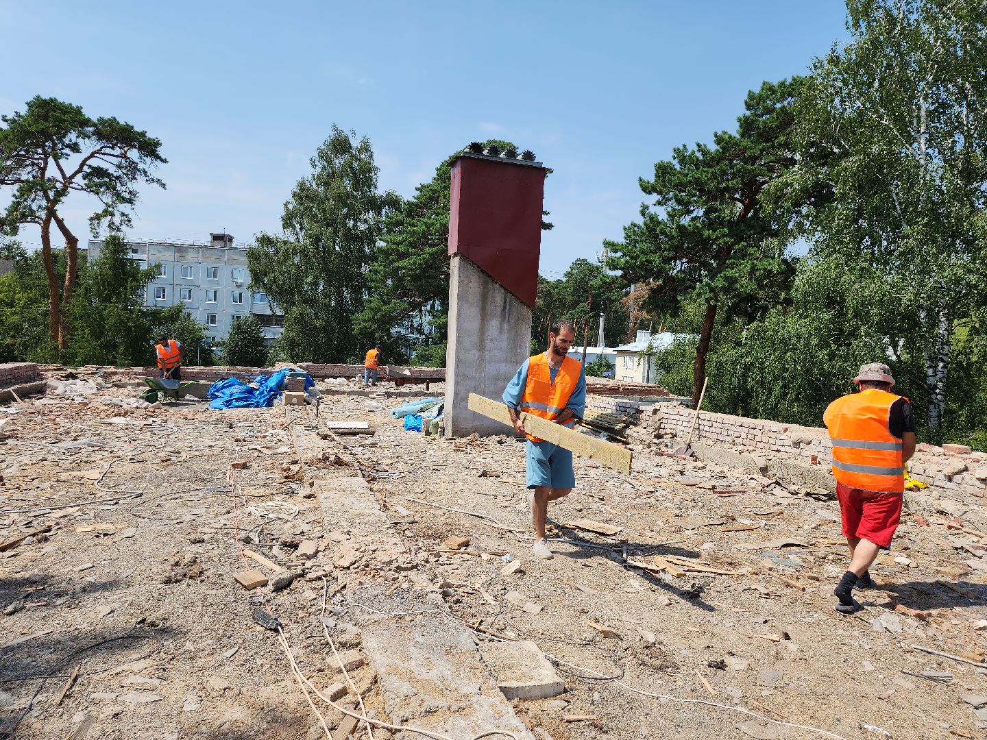 серпухов, подмосковье, капремонт кровли, детский сад,