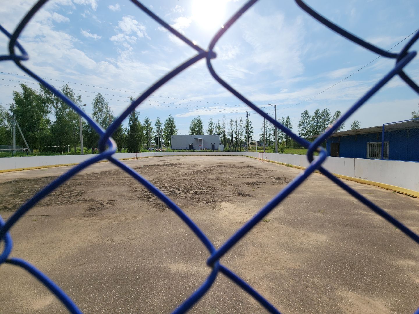 хоккейная коробка, Сытьково, освещение, руза, выездная администрация руза, рузский городской округ, московская область,