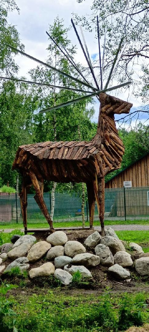 Талдом, Усадьба Веретьево, Контактный зоопарк,