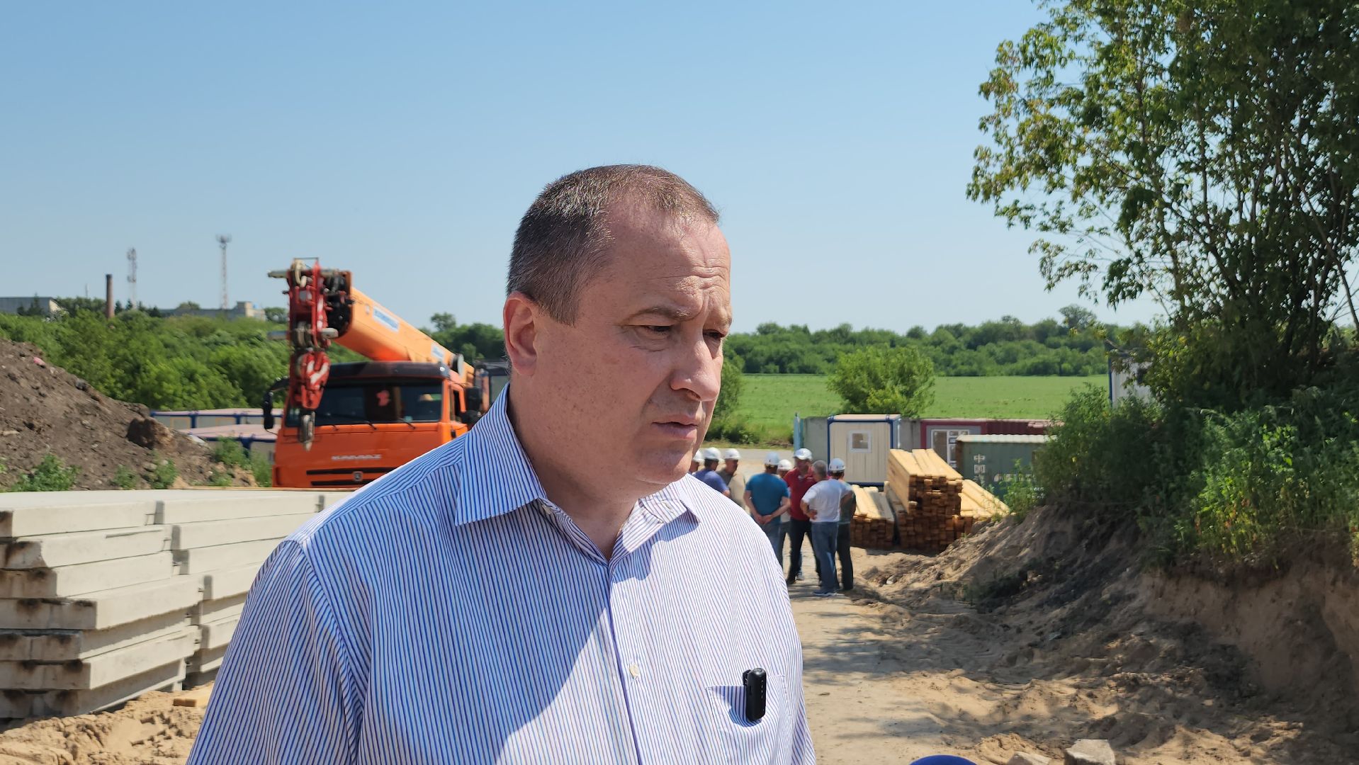 серпухов, глава серпухова, очистные сооружения, рабочий выезд, реконструкция,