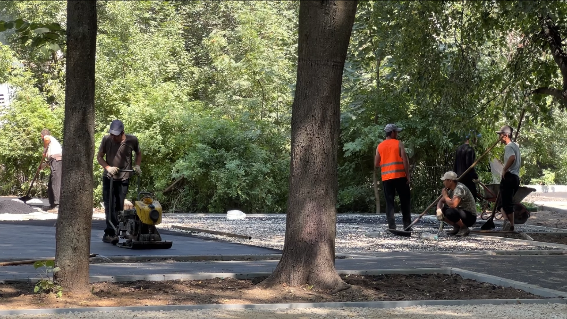 химки, благоустройство, благоустройство дворов, замена асфальта во дворе,
