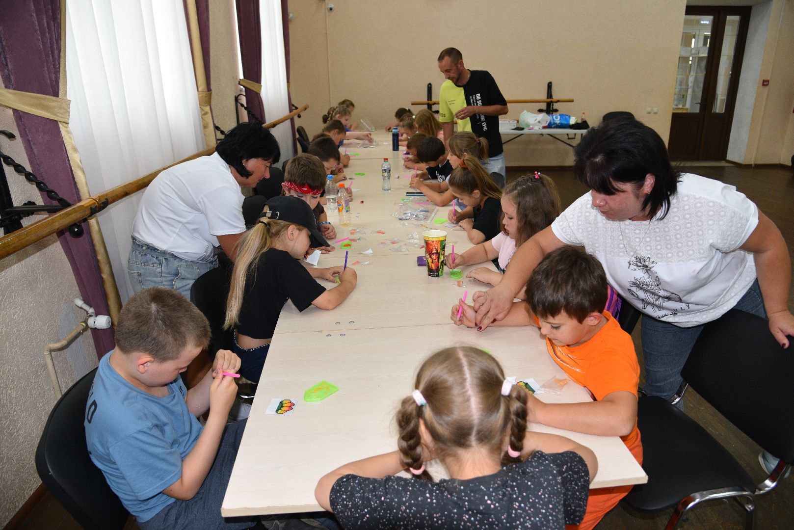 лотошино, лотошинский цдк, мастер-класс, мастер-класс для детей, летние лагеря, дети,