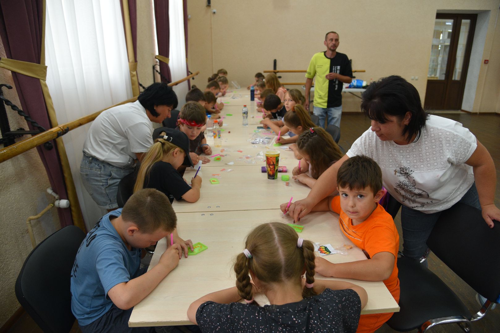 лотошино, лотошинский цдк, мастер-класс, мастер-класс для детей, летние лагеря, дети,