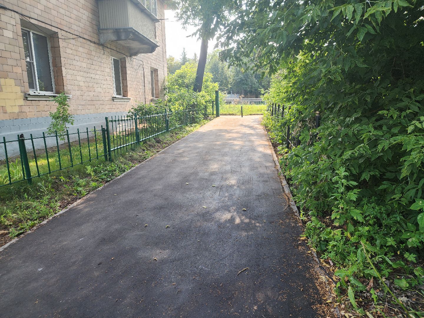 благоустройство дворов, благоустроенная территория, орехово зуево,