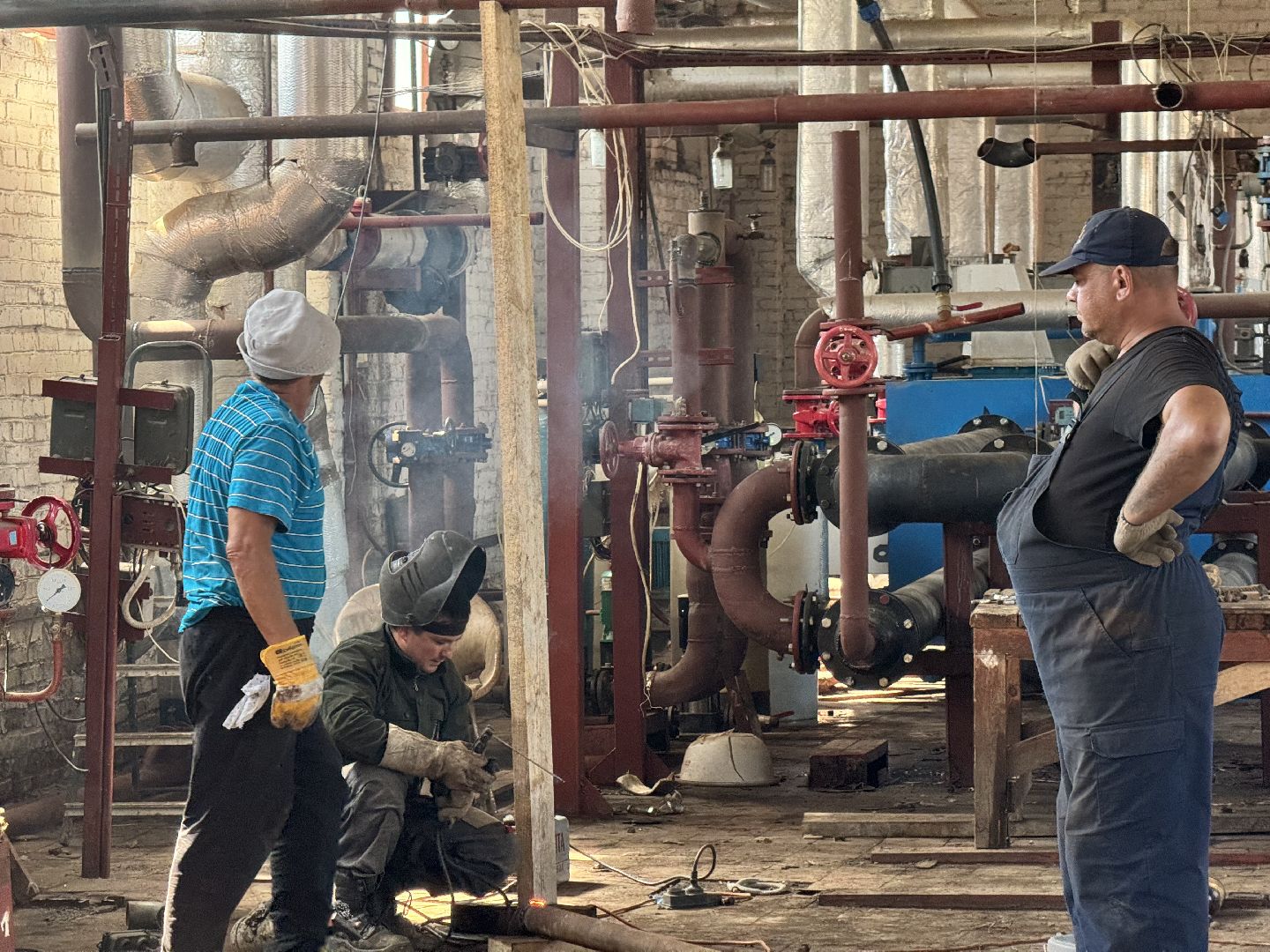 шаховская, котельная, ремонт котельной,