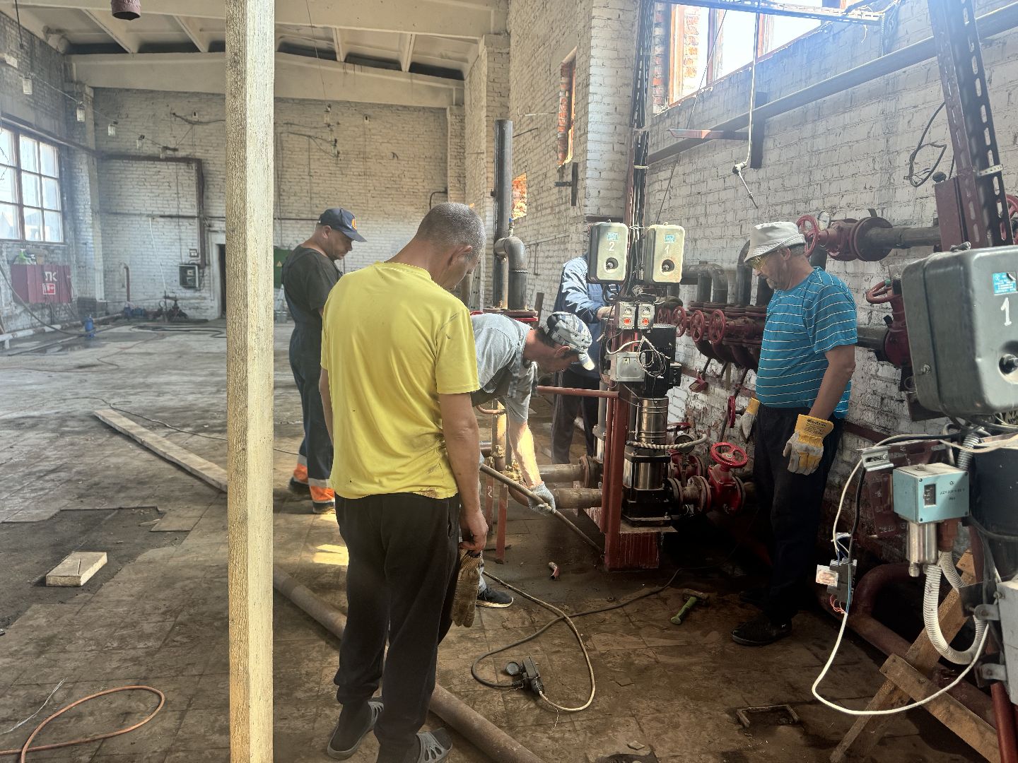 шаховская, котельная, ремонт котельной,