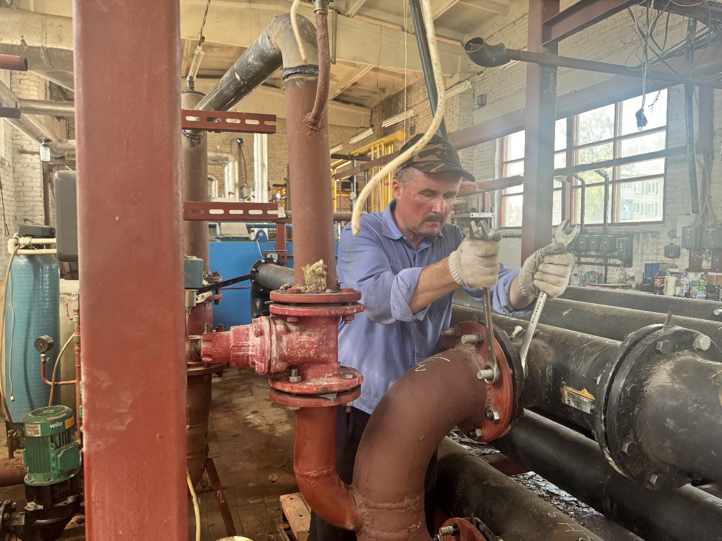 шаховская, котельная, ремонт котельной,