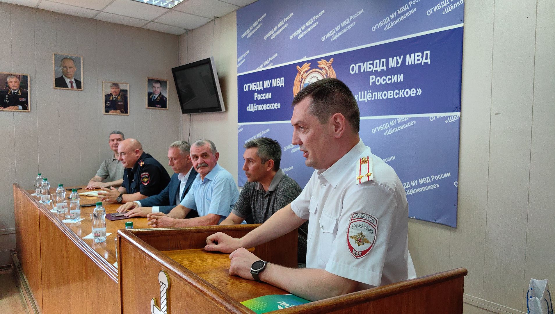 Госавтоинспекция, 88-летие, служба полиции, ДТП, безопасность дорожного движения, щёлково,