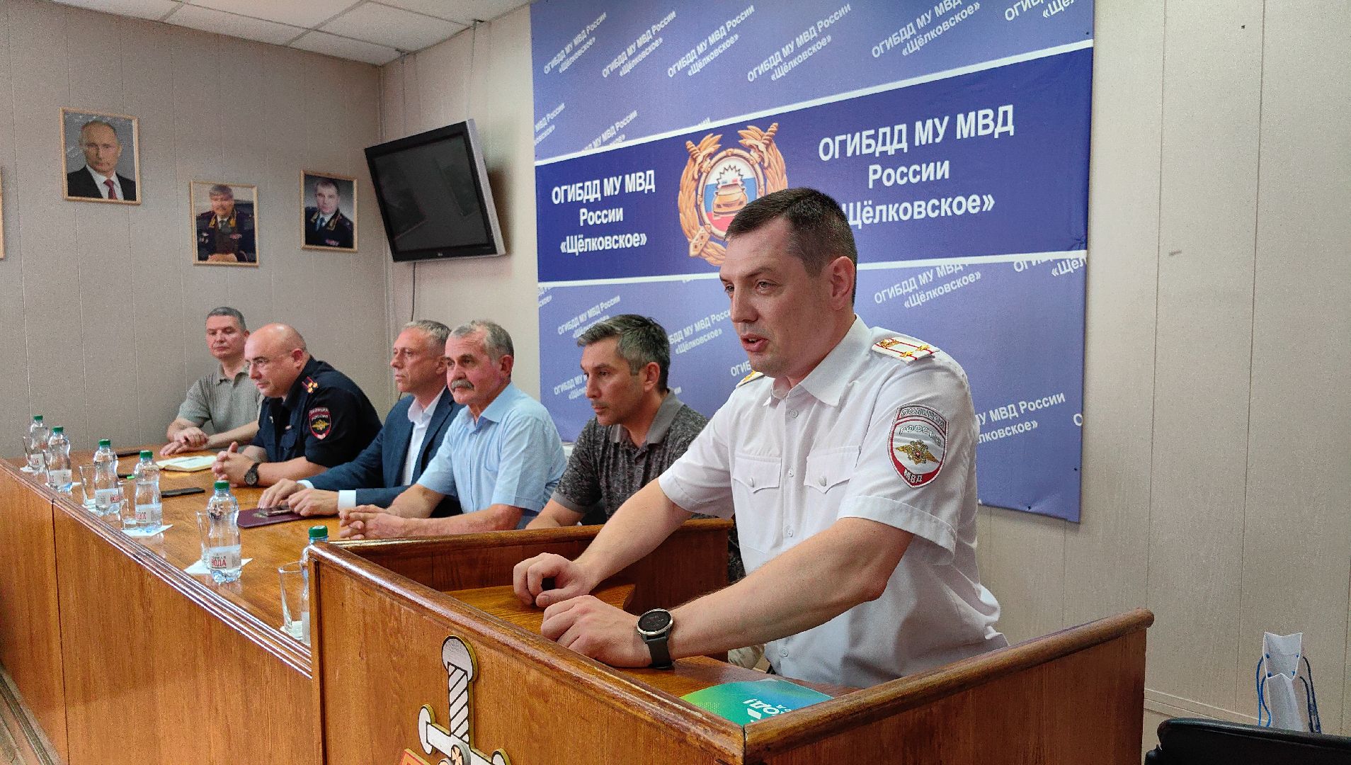 Госавтоинспекция, 88-летие, служба полиции, ДТП, безопасность дорожного движения, щёлково,