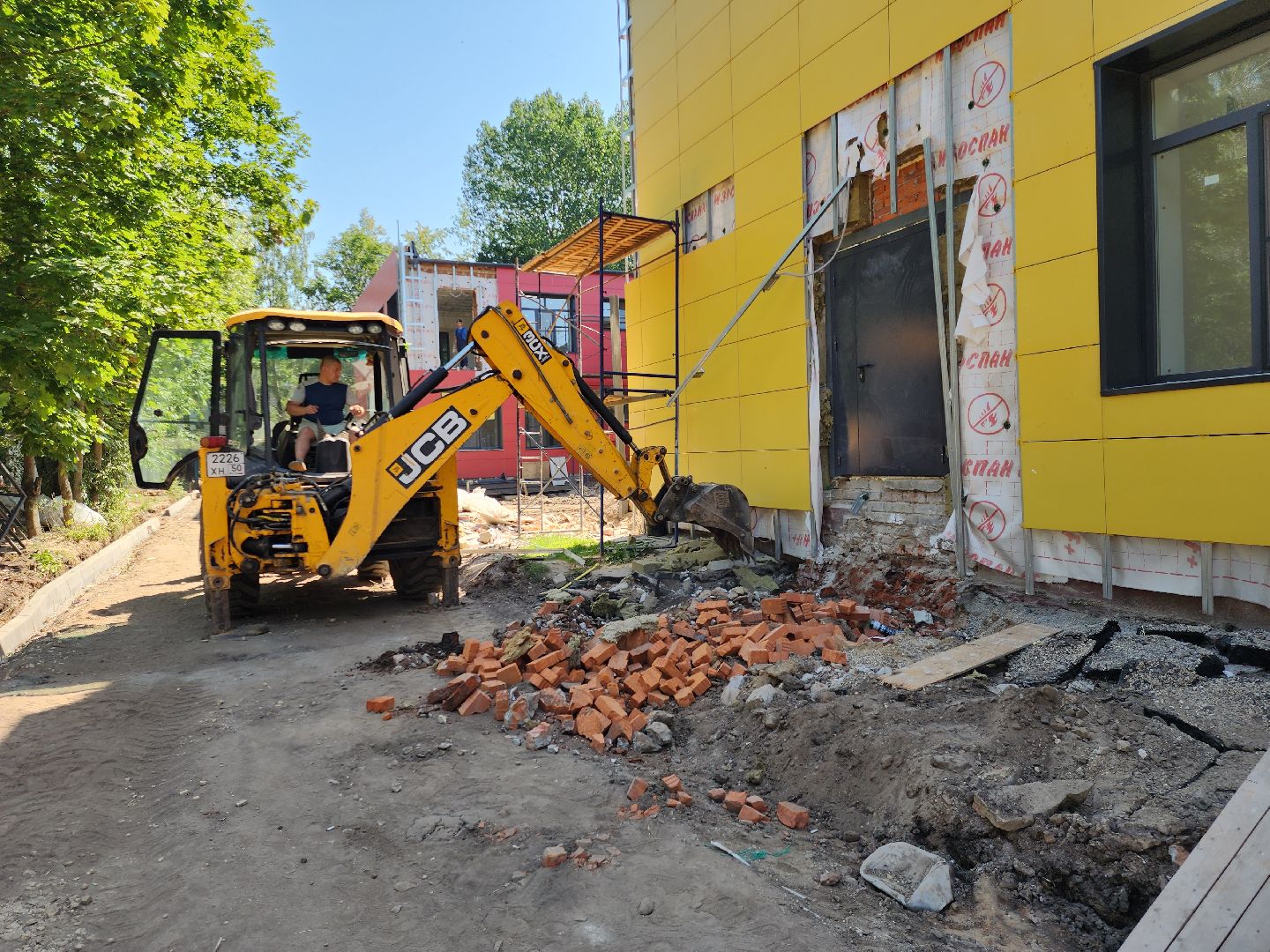 строительство, капитальный ремонт, капремонт детского сада, руза, благоустройство, рузский городской округ, московская область,