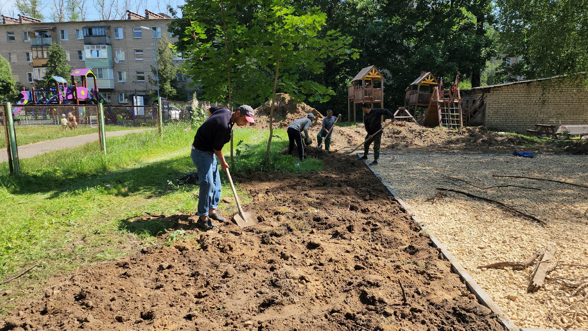 строительство, капитальный ремонт, капремонт детского сада, руза, благоустройство, рузский городской округ, московская область,