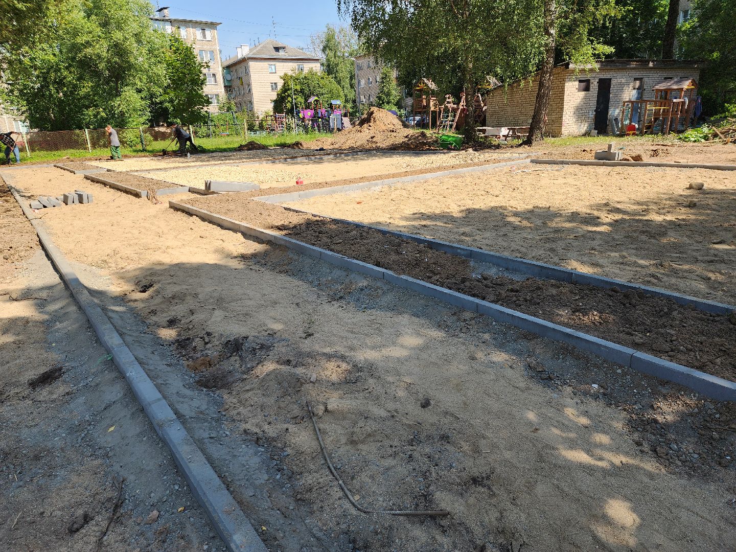 строительство, капитальный ремонт, капремонт детского сада, руза, благоустройство, рузский городской округ, московская область,