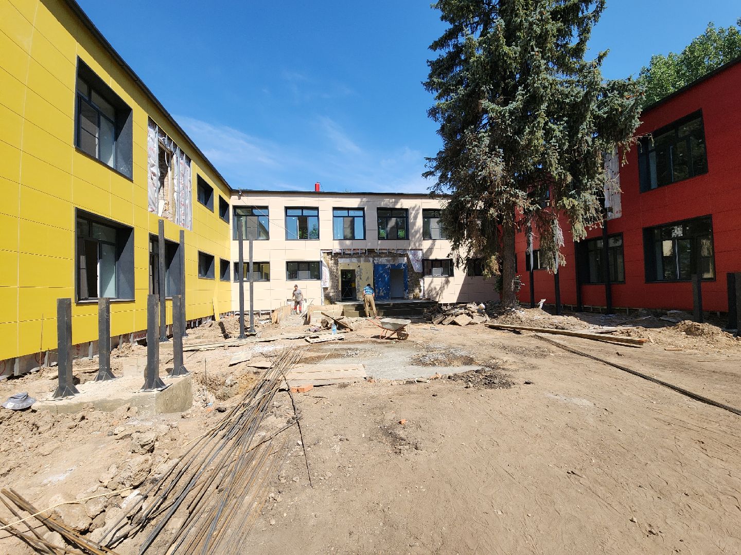 строительство, капитальный ремонт, капремонт детского сада, руза, благоустройство, рузский городской округ, московская область,