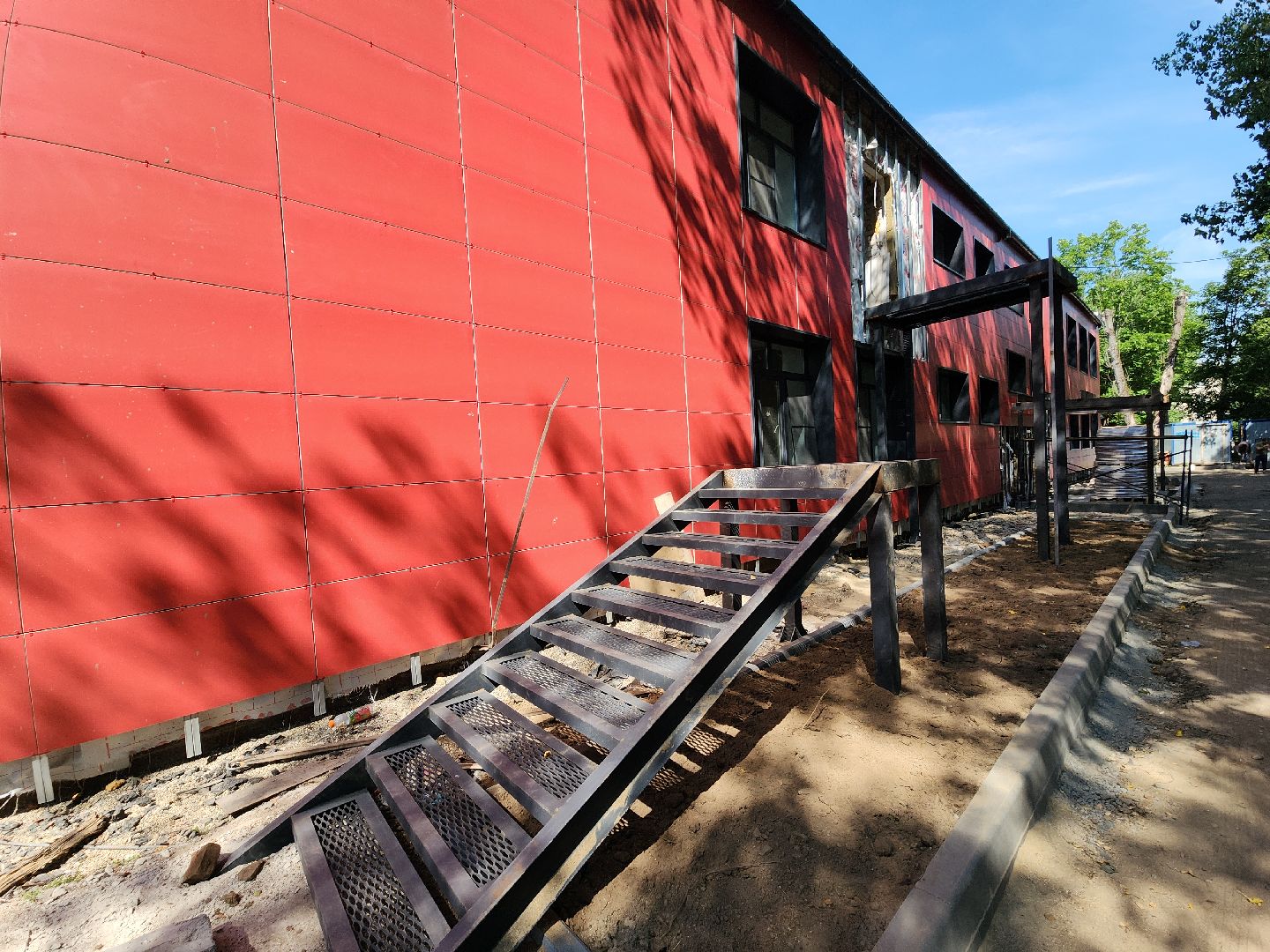 строительство, капитальный ремонт, капремонт детского сада, руза, благоустройство, рузский городской округ, московская область,