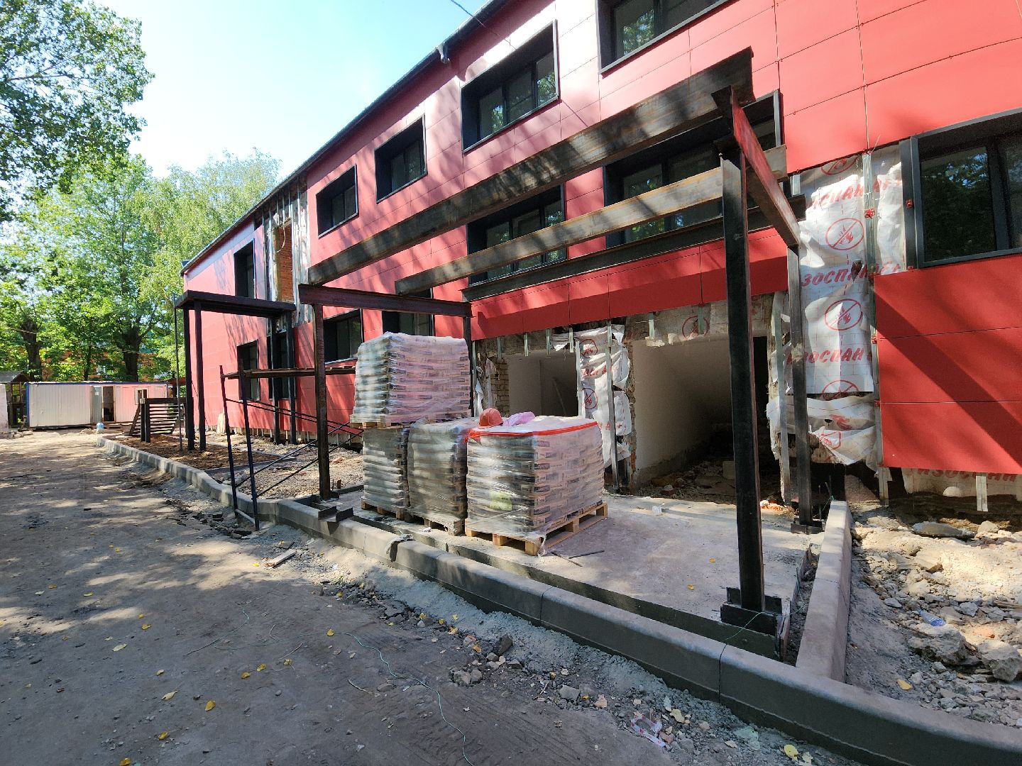 строительство, капитальный ремонт, капремонт детского сада, руза, благоустройство, рузский городской округ, московская область,