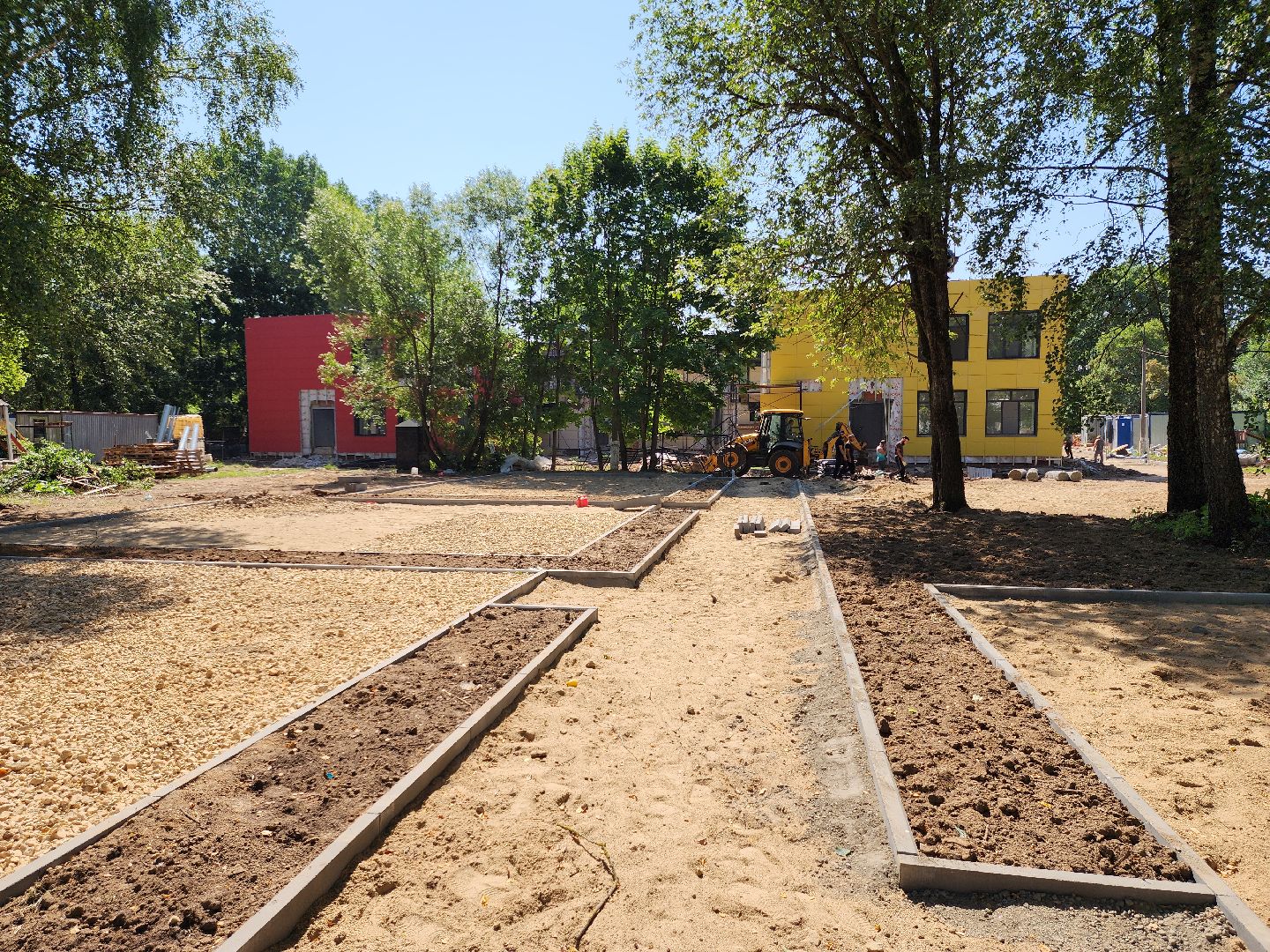 строительство, капитальный ремонт, капремонт детского сада, руза, благоустройство, рузский городской округ, московская область,