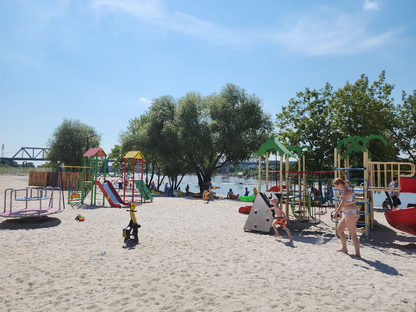 серпухов, подмосковье, пляж на оке,