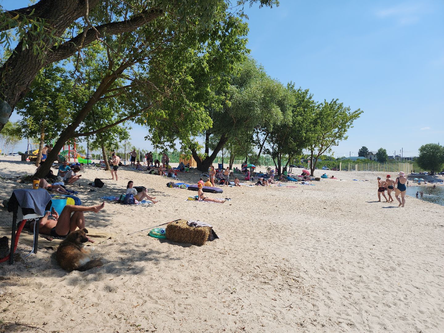 серпухов, подмосковье, пляж на оке,