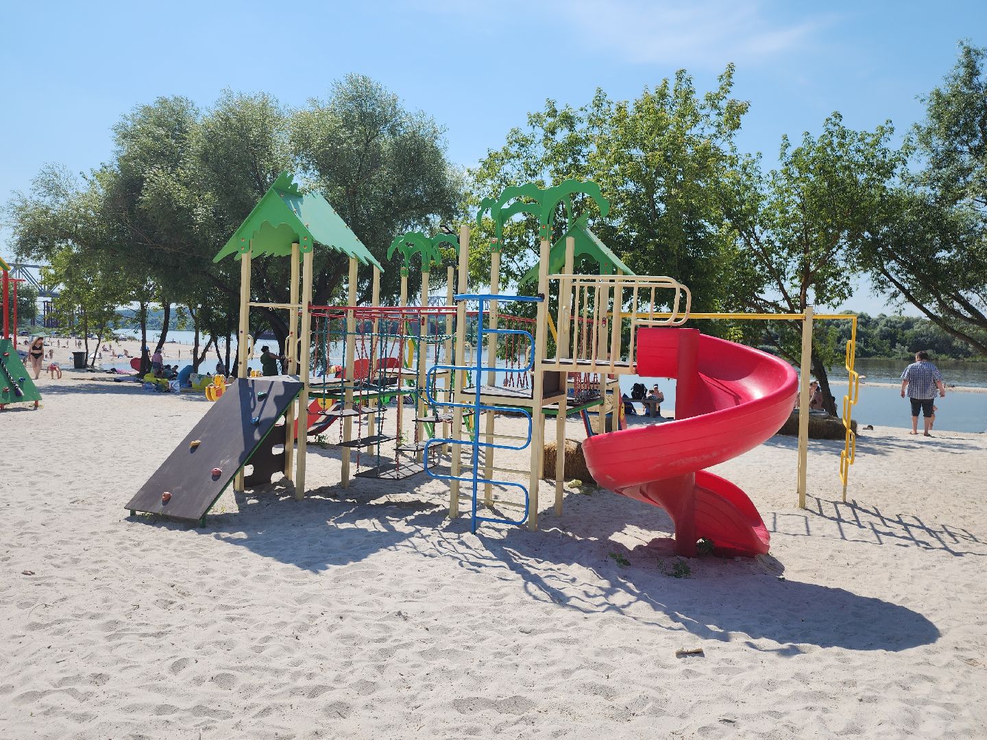 серпухов, подмосковье, пляж на оке,