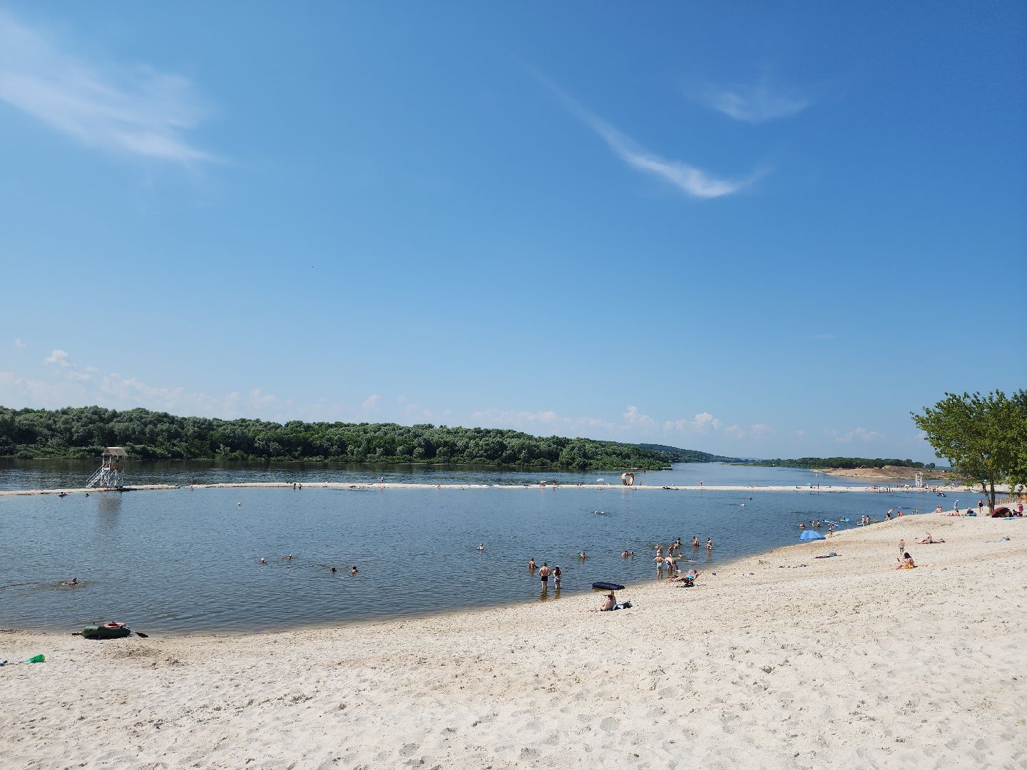 серпухов, подмосковье, пляж на оке,