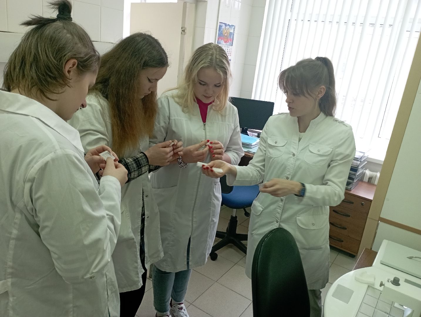 практика, студенты, медицина, Дубна
